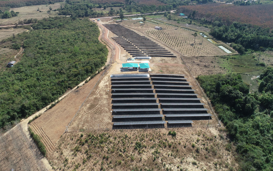 ໂຄງການກໍ່ສ້າງໂຮງງານຜະລິດພະລັງງານໄຟຟ້າແສງຕາເວັນ 2MW